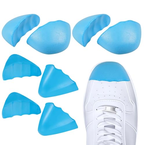JDNFKG 4 Pares De Cojines, Relleno De Zapatos, Almohadillas Contra El Pie Anti-Ropa, Plantillas Elásticas Suaves, Almohadillas De Los Pies.