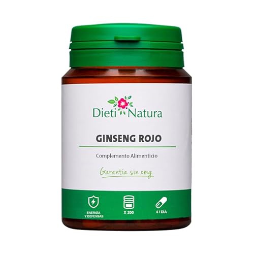 Dieti Natura Ginseng Rojo 200 Cápsulas