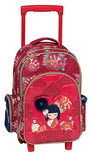 Kimmidoll Miwa: Mochila con Ruedas  3 Compartimentos