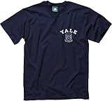 Ivysport Yale University T-Shirt, Scholar Logo, Navy, Small
