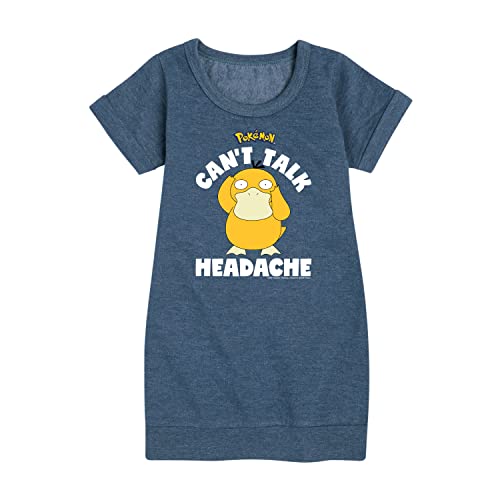 HYBRID APPAREL - Pokémon - Psyduck Headache - Youth Girls Fleece Dress