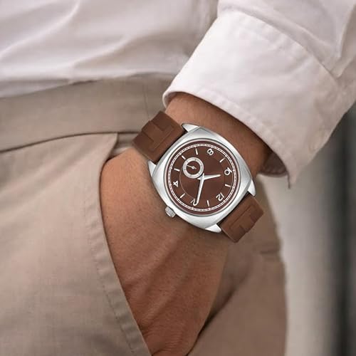 Image of styledose Men's Watch Analog Quartz with Chronograph & Silicone Strap -Casual & Formal Wrist Watch for Men
