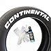 Continental Tire Lettering - DIY Permanent Tire Lettering Kit - Custom Sizing/Colors (Pack of 4)