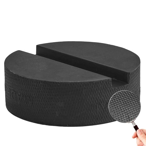 Image of AUTOXBERT Trolley Jack Rubber Pad Lift Puck Block For Car Floor Axle Jack