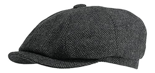 Casquette à chevrons enfant gris M ajustable qui ne glisse pas des yeux