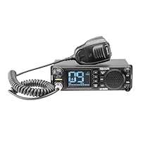 Albrecht AE 6390 CB-Funkgerät – 2,4\ Display, VOX Freisprechfunktion, DIN-Einbau, 40 AM/FM Kanäle, 2W Frontlautsprecher, Kanalsuchlauf, RF Gain, inkl. Mikrofon & Zubehör, schwarz, 12639