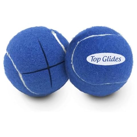 Top Glides Precut Walker Tennis Ball Glides (Dark Blue) Cover