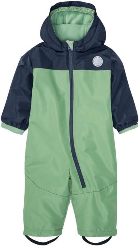Odziezet Baby Snowsuit Meisje Jongen Winter Down Puffer Jas Jumpsuit Overalls Kleding Set Outfit 0-3 Jaar, Paars, 9-12 maanden