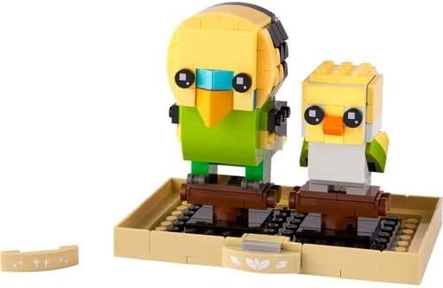 Lego BrickHeadz Mascotas Perros, Gatos, Peces, Aves o Hámsters (Elige Mascota) (Budgie Parrot 40443)