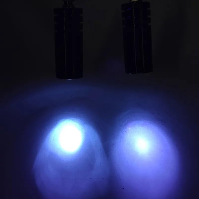 Microscope Clamp USB Dual Adjustable LED Spot Light Lamp Stereo Microscope Camera(UV Purple)