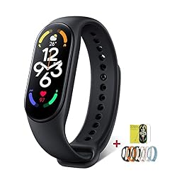 Xiaomi Smart Band 7 活動量計 mi band 7 グローバル版 mi スマートバンド7 1.62インチAMOLEDディスプレイ xiaomiバンド7 15日間のバッテリ持続時間 180mAhバッテリー Bluetooth 5.2 120種類エクササイズモード 心拍数 睡眠モニタリング 5ATM防水 xiaomi mi watch LINE メッセージ 座りすぎ通知