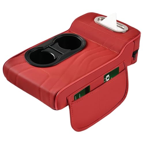 Housse d'accoudoir de voiture anti-douleur avec boîte de rangement latéral