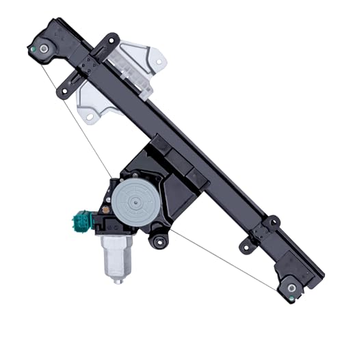 Image of Power Window Regulator with Motor Compatible with Nissan Sentra 2013-2019 Front Driver Side,Replace # 751-394 80721-3SG0A 80721-9AM0A