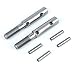 LCX Racing 1/10th RC Crawler Car Stainless Steel Portal Stub Axle Drive Shaft for RC Car Axial SCX10 II 90046 Portal Axlesï¼ŒUpgrades Parts Accessories