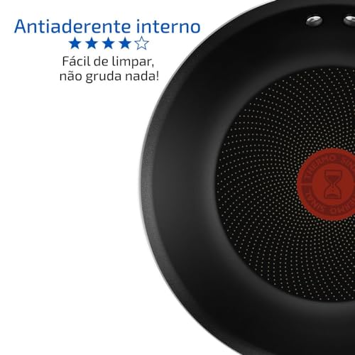 Frigideira Wok Multifuncional 24cm Rochedo Limpa Facil Limited