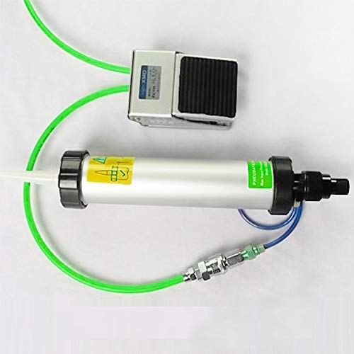 Foot Type Pneumatic Caulk Gun 9 inches 310ml Tube Controlled By Foot Adhesive Caulking Gun Kit with Pedal (10 oz)