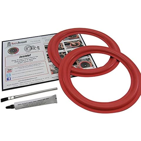 Kit de reparación de borde de espuma para altavoz Cerwin Vega, 10" Cover