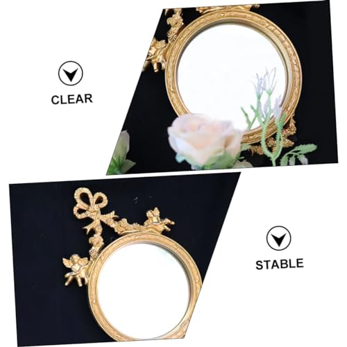 Miroir de maquillage pliant avec support rétro et vision unidirectionnelle - 6