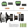 Signstek Keyless Entry Door Lock,Door Knob with Keypad,Smart Code Door Lock,Mute Mode,Passage Function, Easy to Install,Oil Rubbed Bronze