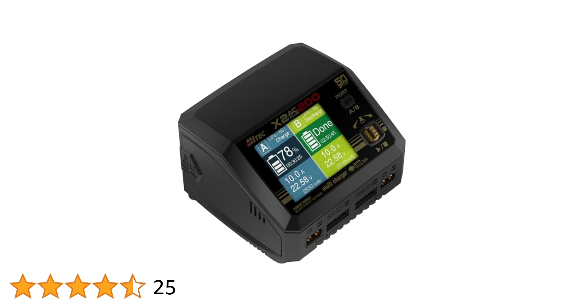 HITEC X2 V COMPACT デュアルチャージャー AC charger X2