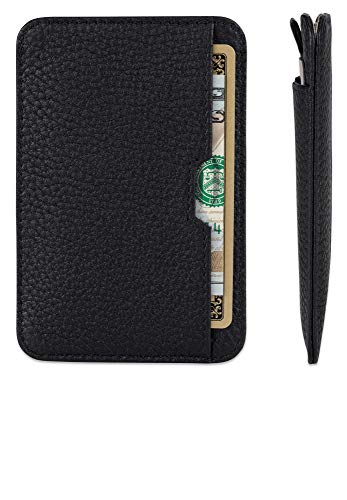 Image of Vaultskin CHELSEA Mens RFID Blocking Slim Leather Card Wallet - Minimalist Front Pocket Cardholder