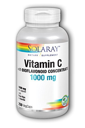 Vitamin C 1000mg Solaray 250 Caps