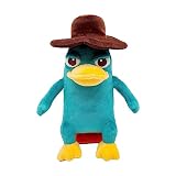 Peluche Perry el ornitorrinco de Peluche de Dibujos Animados Figura de Anime Perry muñeca de Peluche Lindo Suave Kawaii Abrazo cojín de sofá Mascota Juguete de Peluche súper Suave para niños