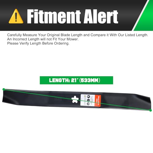 Image of Grasscool 422719 532134149 42 inch Deck Mower Mulching Blades Replacement 5 Star for Craftsman LT2000 LT1000 YS4500 42'' Zero Turn Lawn Tractor 138971 134149