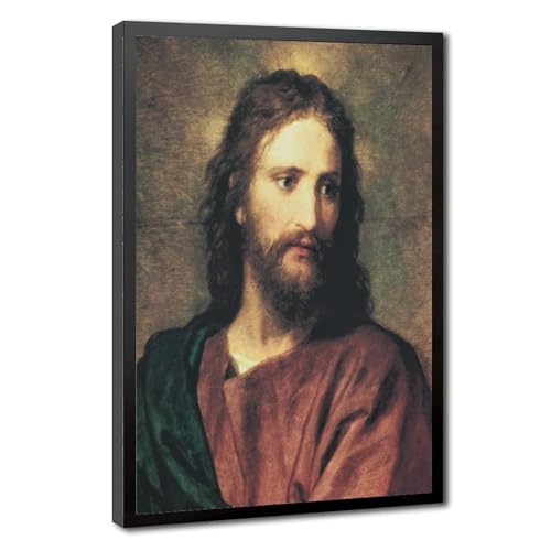 Toile Sacré-Cœur de Jésus, décoration murale spirituelle pour votre bureau