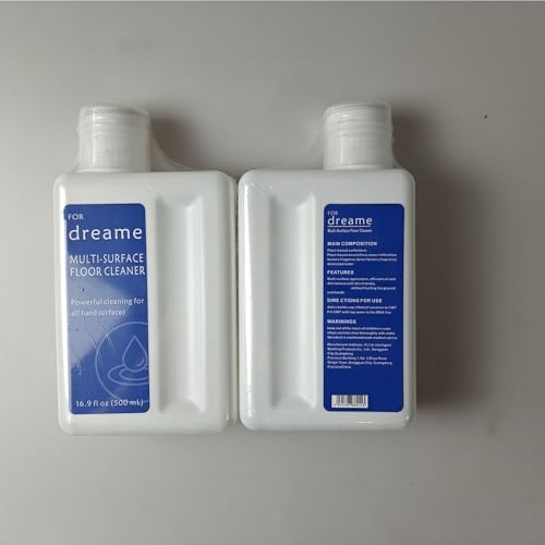 �t���A�N���[�i�[�B�݊��� Dreame M12/H12/L10 PLUS�B�|���@��p�t���A�N���[�j���O�t�A500ml�i16.9 Fl Oz�j�}���`�T�[�t�F�X�N���[�j���O�\�����[�V����(2pc)