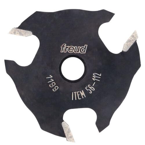 Replacement for Compatible with Freud 56-112 Carbide Tipped Three Wing Slotting Cutter 1/4 x 1/4 L x 2 Dia. in.