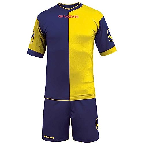 GIVOVA Kit Combo MC Blu/Giallo Tg. M