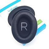  Lambskin QC45 Earpads Cushions Replacement Ear Pads for Bose QC 45 QuietComfort Sheepskin Leather (QC45 Black)