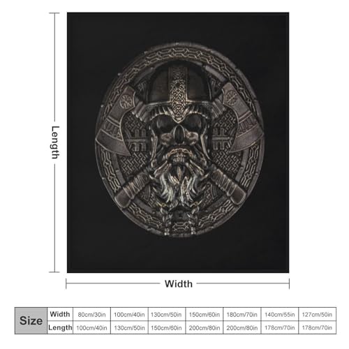 Couverture super douce et moelleuse cadeau Viking original - 6