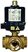 Dixon BV3BVLR-1501-ES 3 Way Ball Valve, L-Port FNPT, 24 VAC, N4, 1.5"