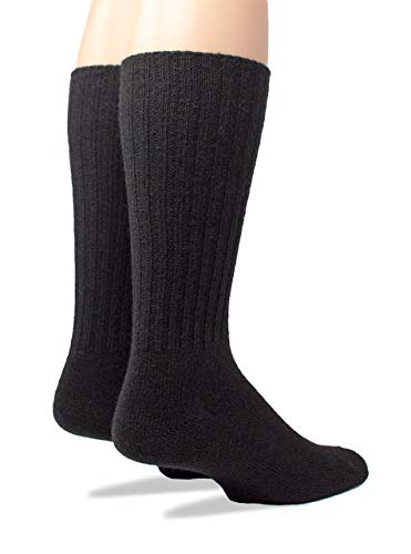 WARRIOR ALPACA SOCKS - Ribbed Casual Everyday Alpaca Wool Crew Socks For Men And Women2