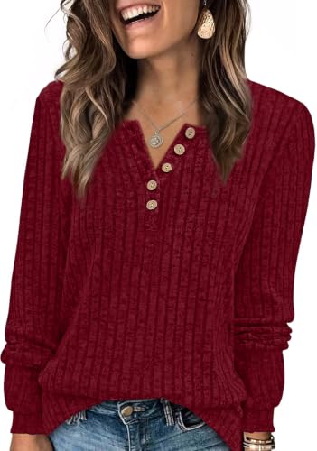 Image of XIEERDUO Sweater for Women Winter Clothing Long Sleeve Shirts Fall Fashion Must Haves Comfiest Airport Outfits Trendy