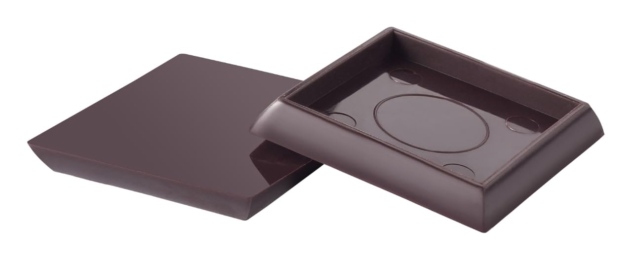 Scotch 16-Pack 1-in Brown Square Felt Furniture Pads SP854-NA At