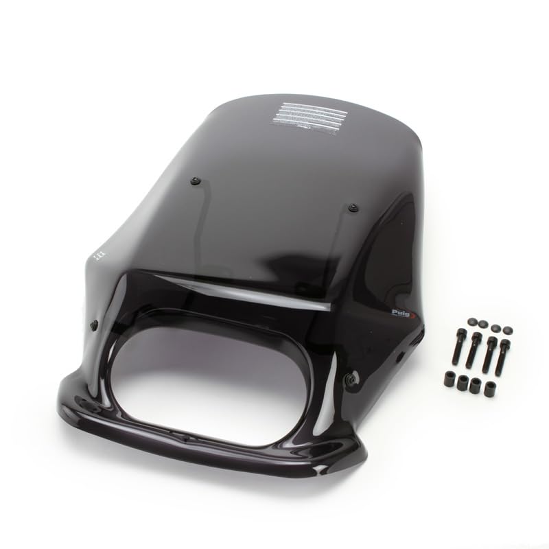 Puig ブラックカウル ダークスモークウィンドシールド付き スポーツスターS Amazon | Puig 21322F NEW GENERATION TOURING [DARK SMOKE
