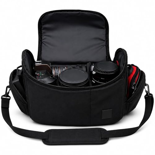 Deluxe Large Padded Carrying Bag for DSLR Cameras