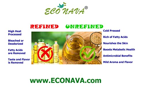ECO NAVA Amaranth Seed Oil | 100% Natural & Cold Pressed | Gluten-Free | Premium Food Grade | Great for Cooking & Skin Applications & Massages (100 ml / 3.4 fl oz.) - Thumbnail 7