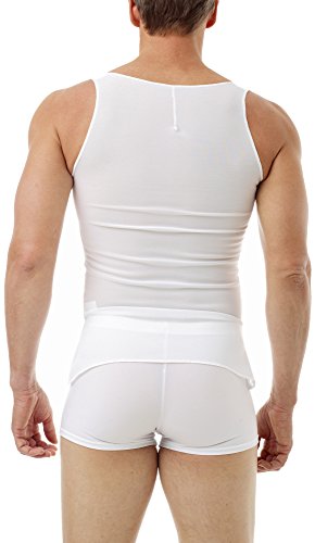 Underworks Mens Gynecomastia Pre-Surgical Post-Surgical Chest Binder Vest - Stage 1 Lipo Vest 9902