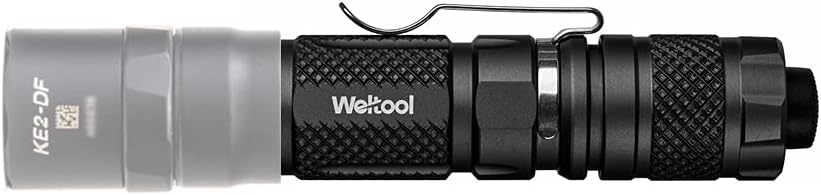Weltool BB3 Flashlight Body Kit for Surefire M600DF Weapon Light Head KE2-DF (Indule BB3 Tube and TC59 Tailcap) (Black Color)