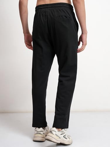Image of Highlander Men's Solid Trackpants | Relaxed Straight fit| Track Pants | Track Pants for Men | Men Track Pant | Men Track Pant Stylish | Sports | Gym wear