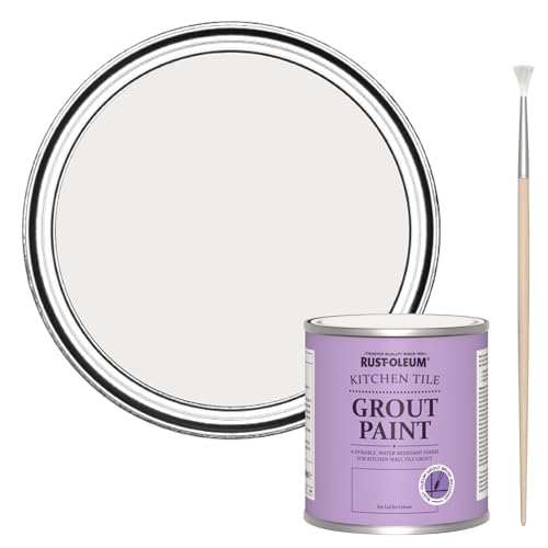 Rust-Oleum Stain-Resistant Purple Kitchen Tile Grout Paint -Fleur 250ml