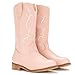 IUV Cowgirl Boots Cowboy Boots For Girls Kids Toddler Fashion Western Boots Mid Calf Riding Shoes