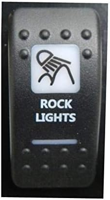 Amber Color Can Am Style Switch Rock Lights #Ac-Ca-Rls