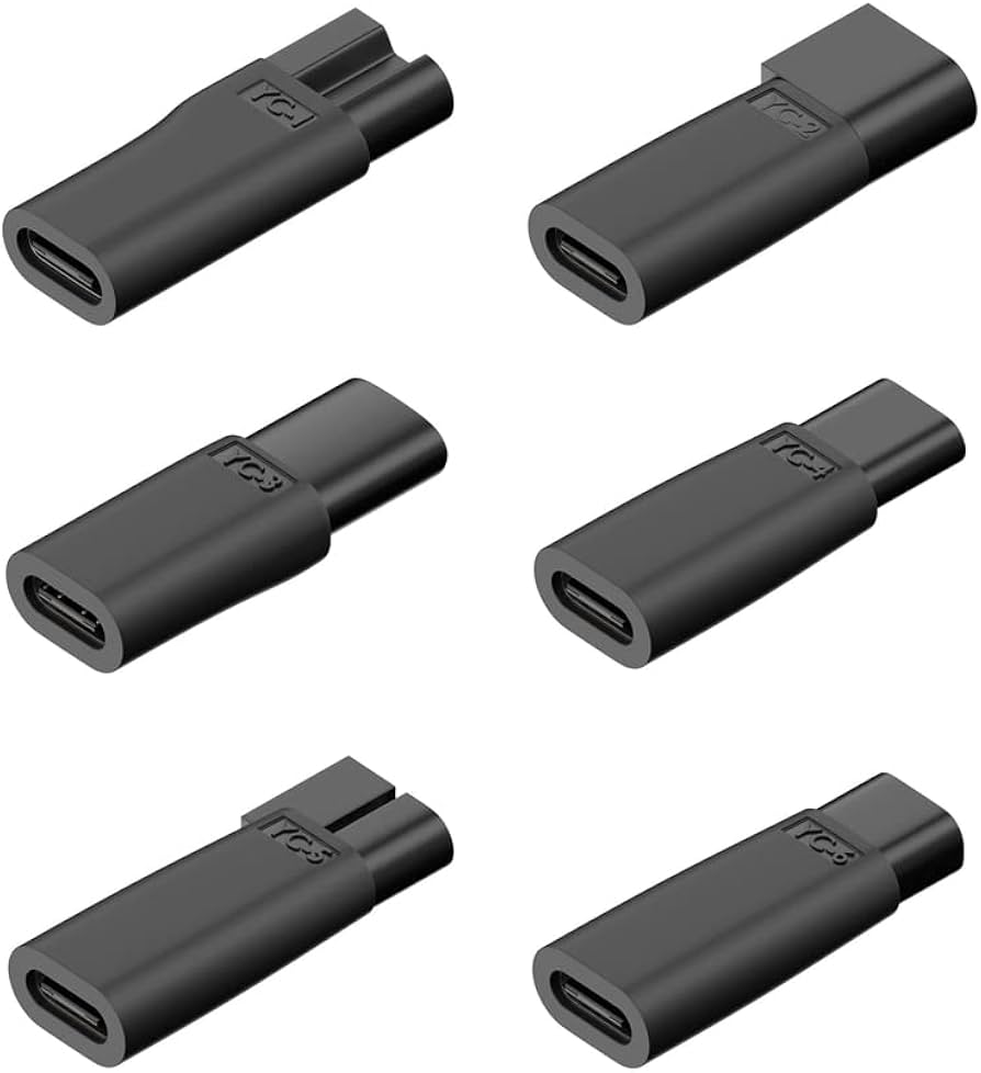 Amazon.co.jp: xiwai USB-Cメスから2ピン電源DC 5V充電器コネクター