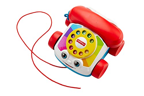 Fisher-Price FGW66 - Plappertelefon Motorikspielzeug mit Geräuschen, Babyspielzeug ab 12 Monaten, mehrfarbig - Image 6