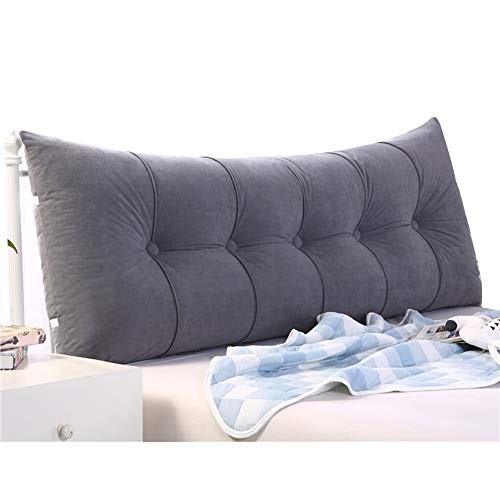 LIANGJUN Cabecero Cojines Respaldo Grande Almohada Cojín De La Cama Respirable Agradable...